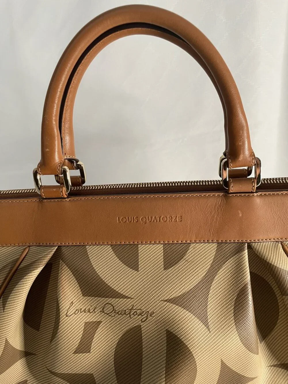Louis Quatorze Top Handle Handbag